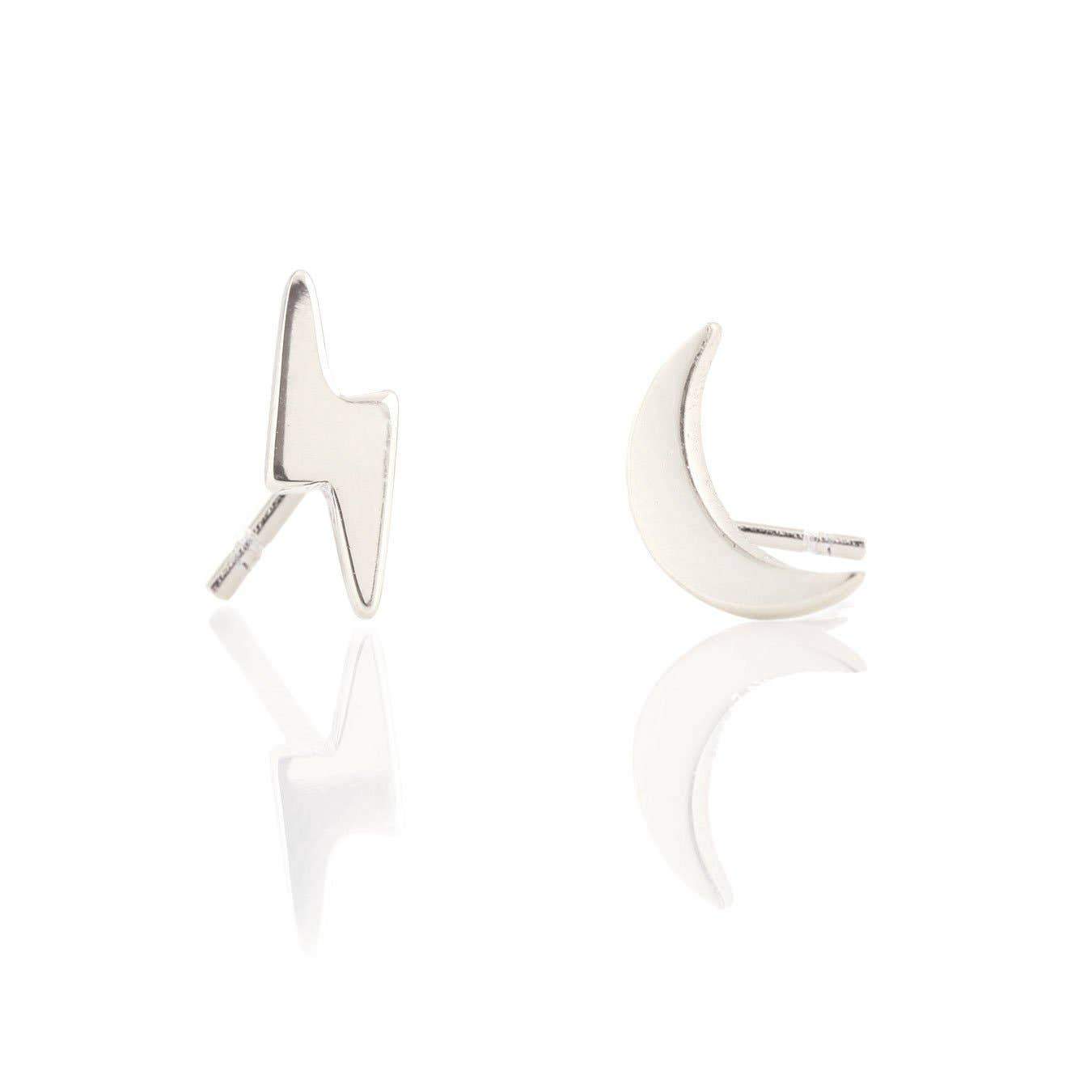 Thunder Moon Stud Earring Kris Nations 