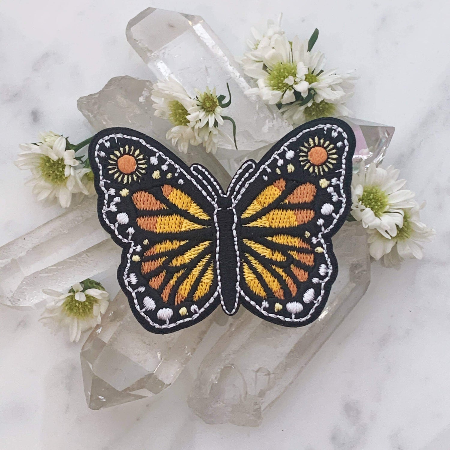 Monarch Butterfly Patch Appliques & Patches Wildflower + Co. 