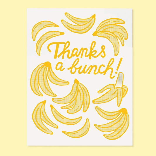 Banana Thanks Card (Set of 6) The Good Twin 