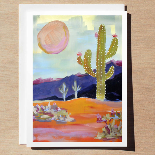 Solitaire Card - Desert Collection Kaley Alie Art 
