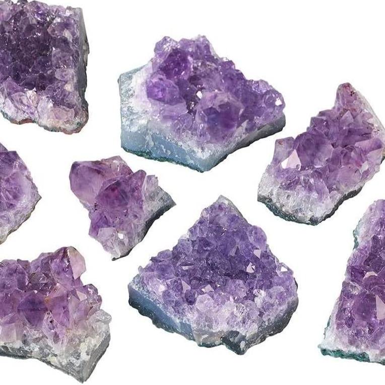 Amethyst Small Druzy Geode Cluster Crystals Crystals 