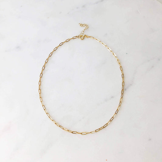 Narrow Links Choker Token Jewelry 