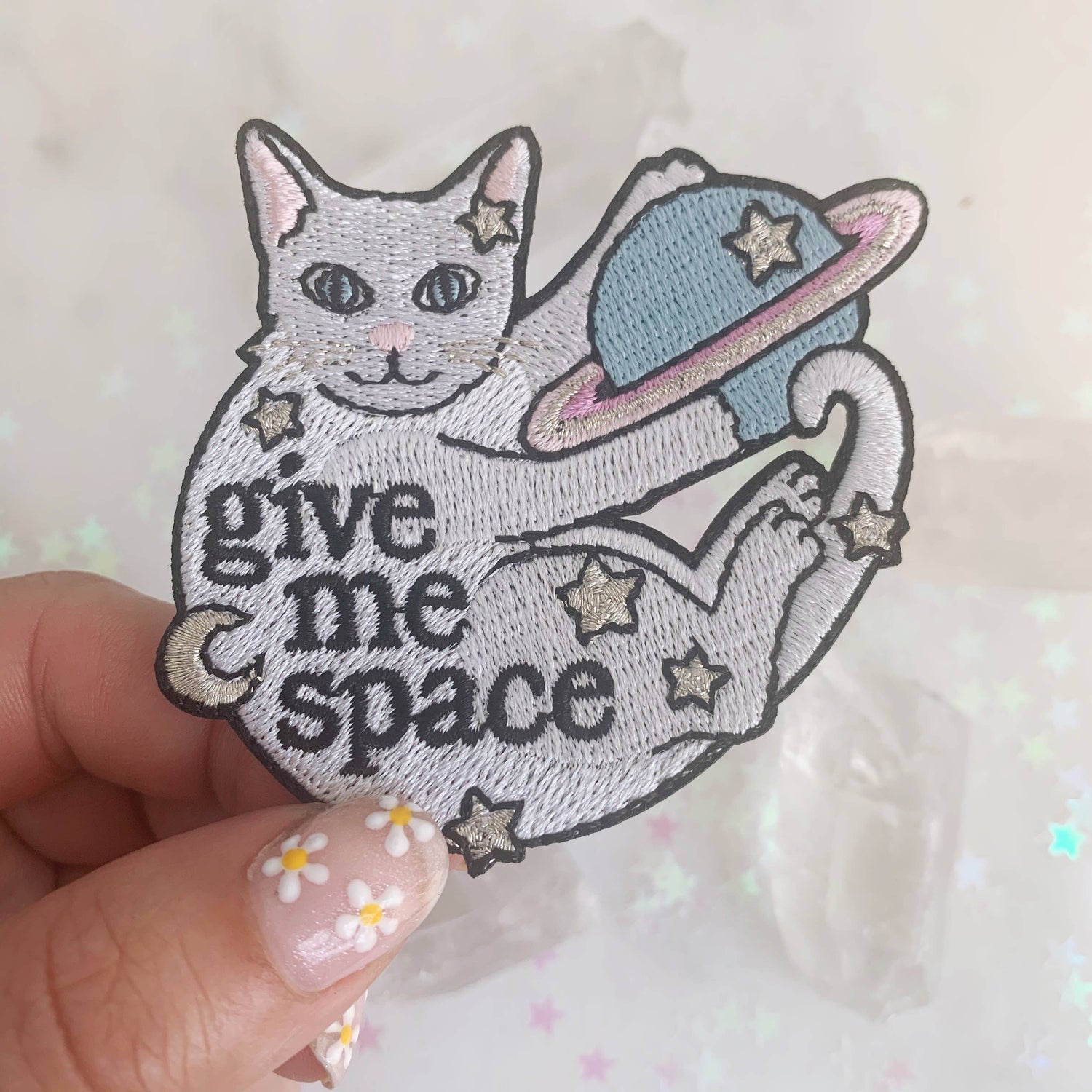 Give Me Space Cat Patch Wildflower + Co. 