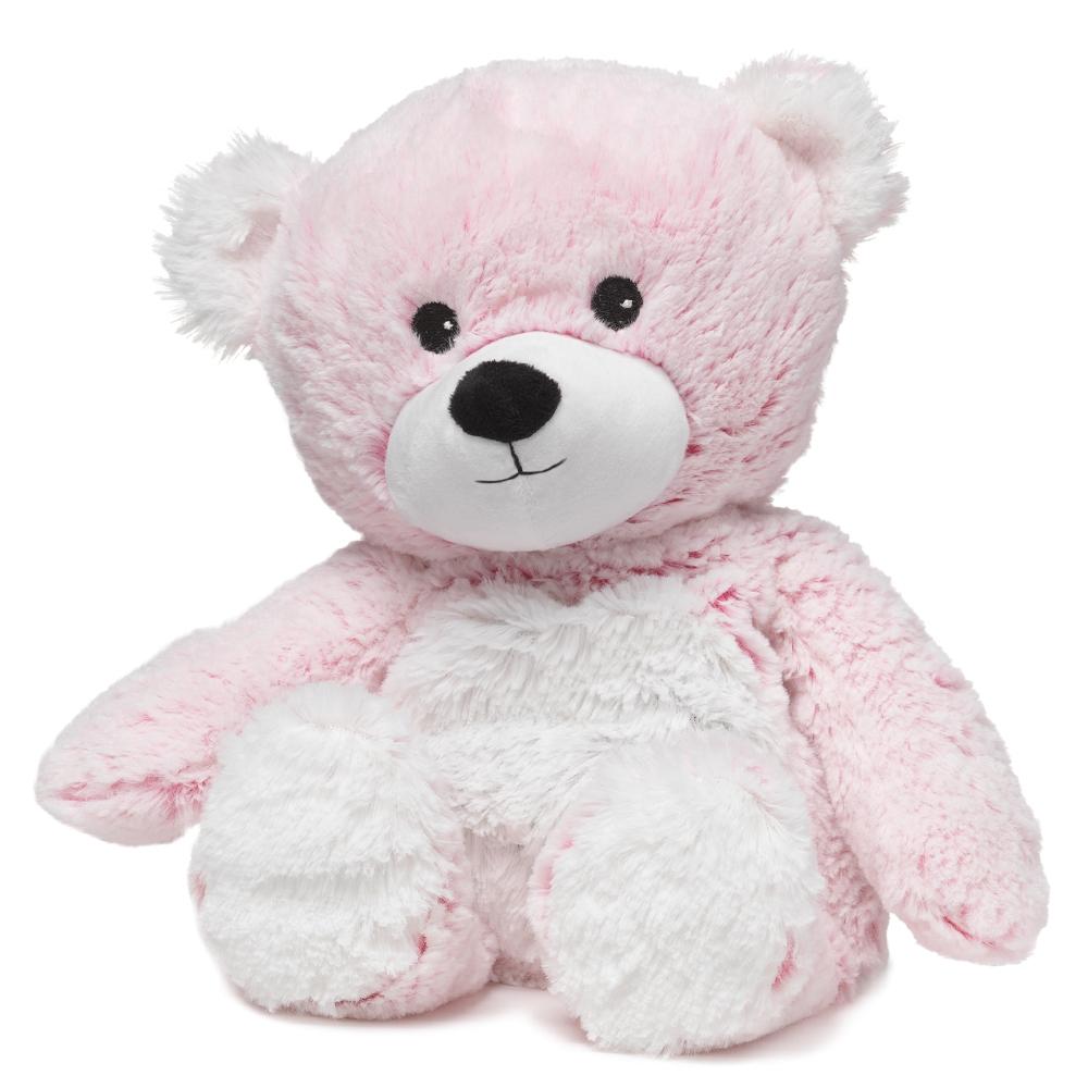 Warmies Pink Marshmallow Bear Stuffed Animals Warmies 
