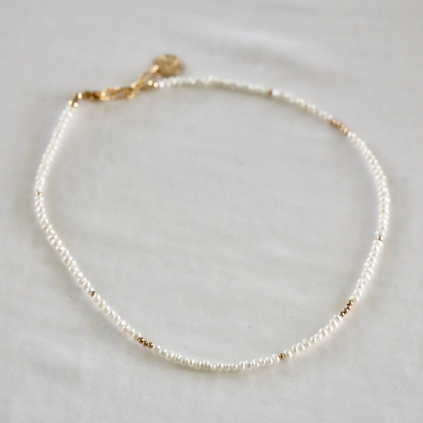 Pearl Double Wrap Bracelet + Choker In One Bracelets Katie Waltman Jewelry 