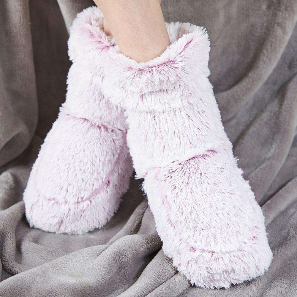 Warmies Lilac Marshmallow Slipper Booties slippers Warmies 