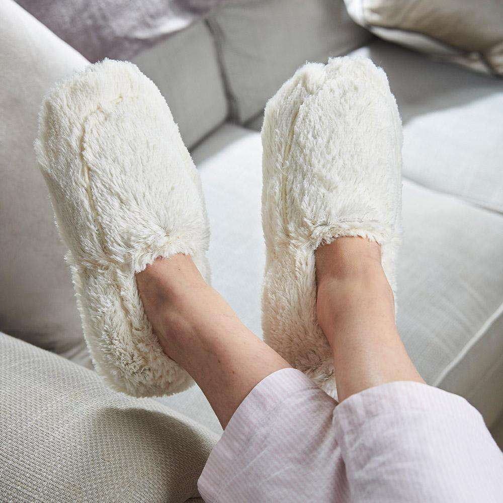 Warmies Cream Marshmallow Slippers slippers Warmies 