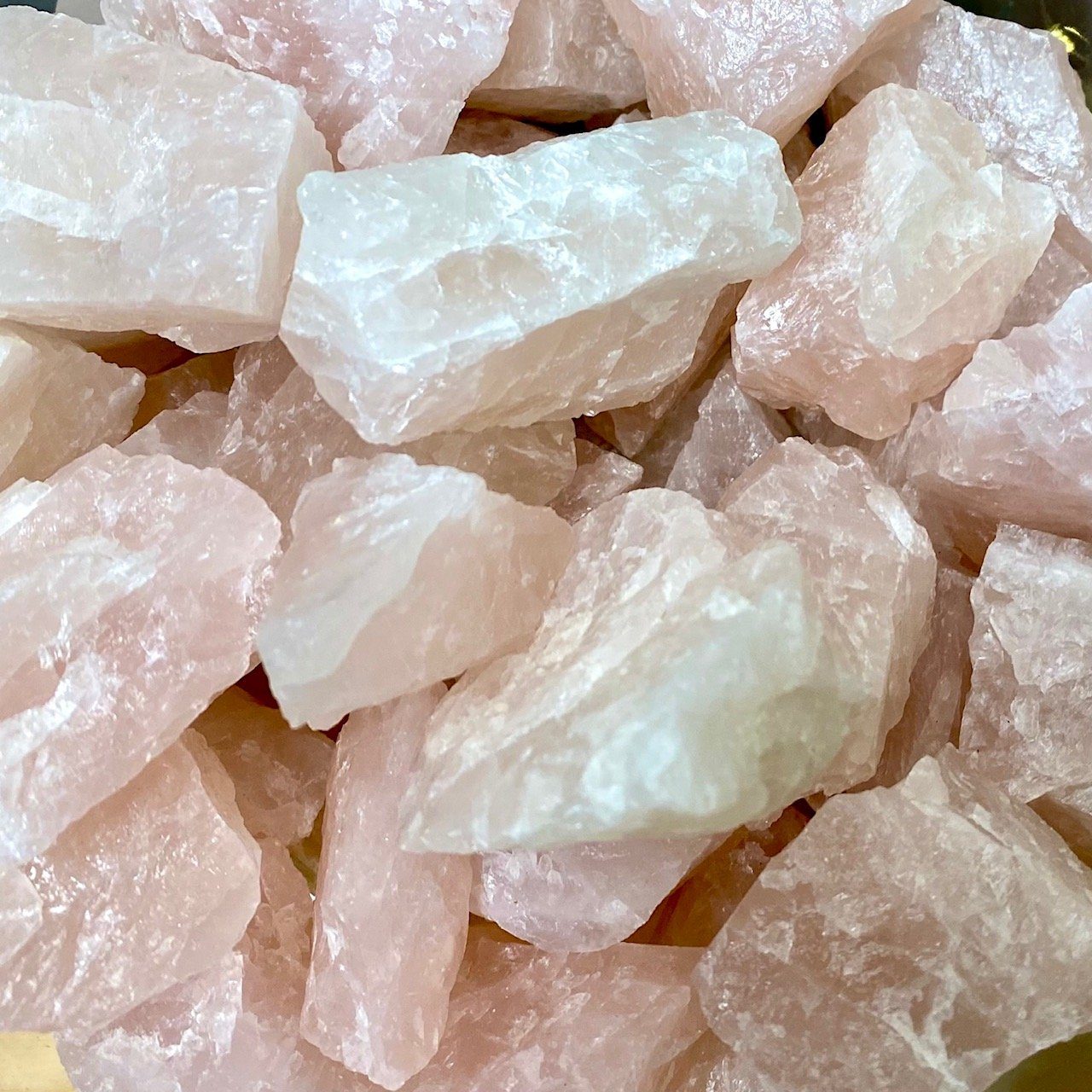 Rose Quartz Crystal Chunk Crystals Random 