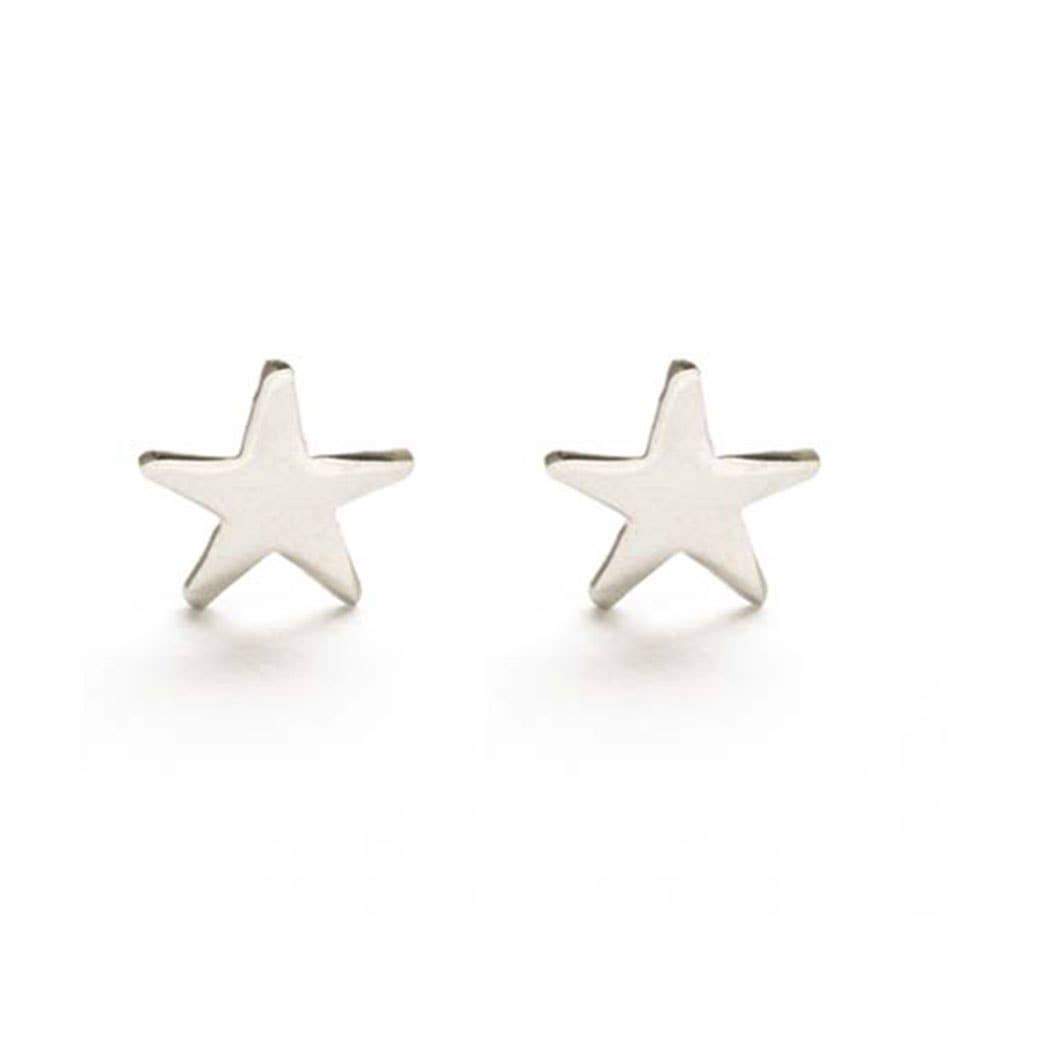 Star Stud Earrings~ Sterling Silver Earrings Amano Studio 