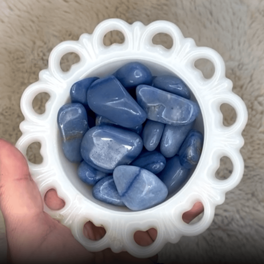Blue Quartz Crystals FTM 