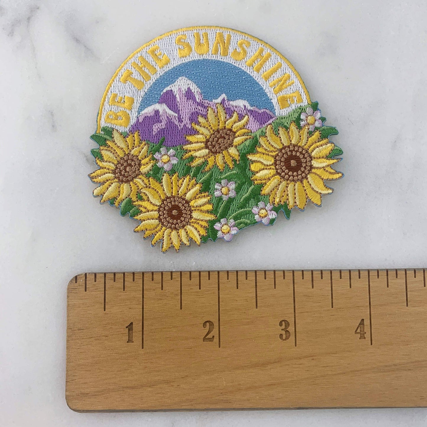 Sunflower Patch ♥ Be the Sunshine Appliques & Patches Wildflower + Co. 