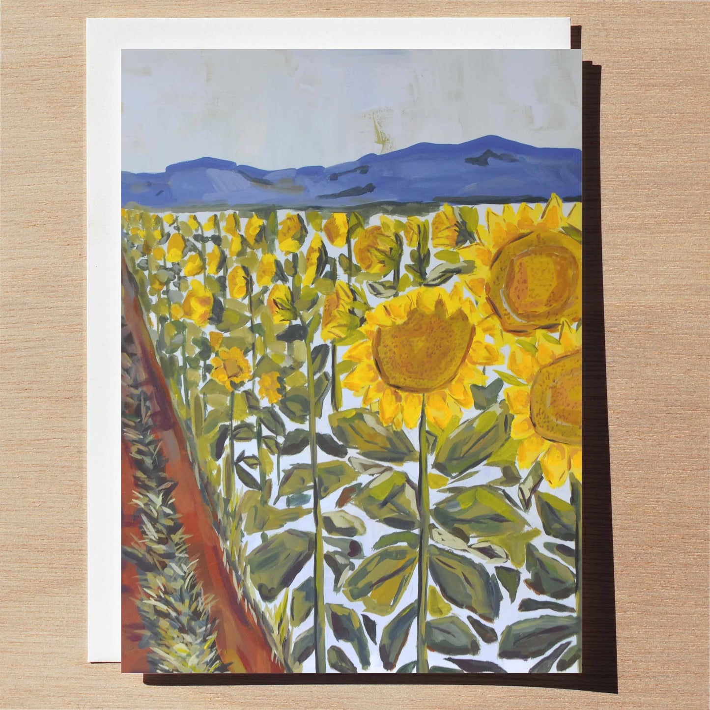 Field of Sunnies Card - Floral Collection Kaley Alie Art 