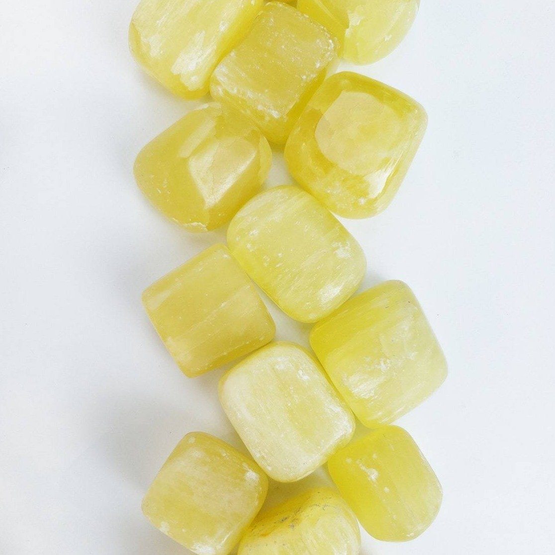 Lemon Yellow Calcite Pocket/Palm Stone Crystal Crystals Amazing Crystals- Etsy 